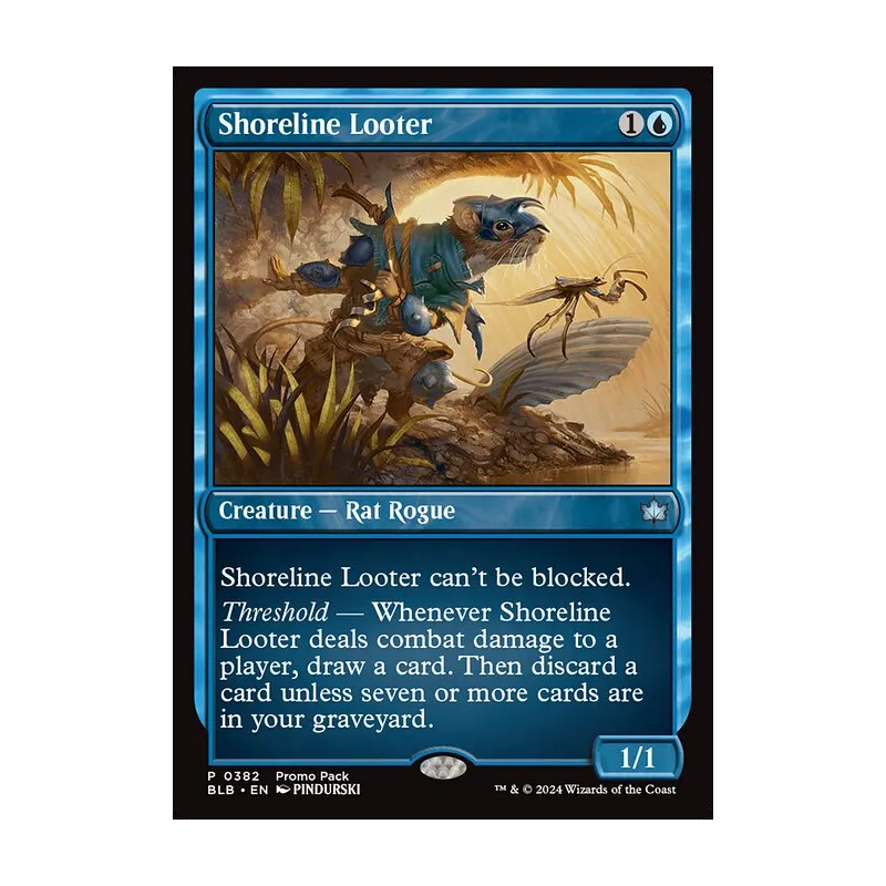Shoreline Looter - Bloomburrow (Near Mint)