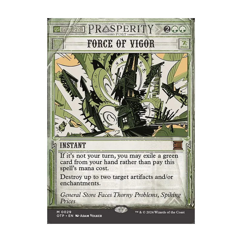 Force of Vigor - Breaking News (Near Mint)