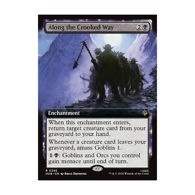 Along the Crooked Way (Extended Art) - The Hobbit (Near Mint)
