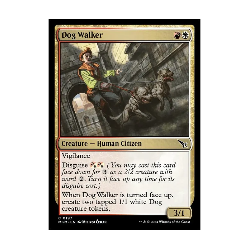 Dog Walker - Murders at Karlov Manor (Near Mint)