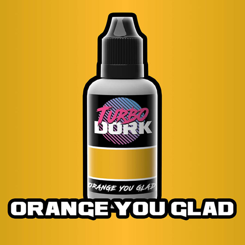 Metallic Acrylic Paint: Orange You Glad (20ml)