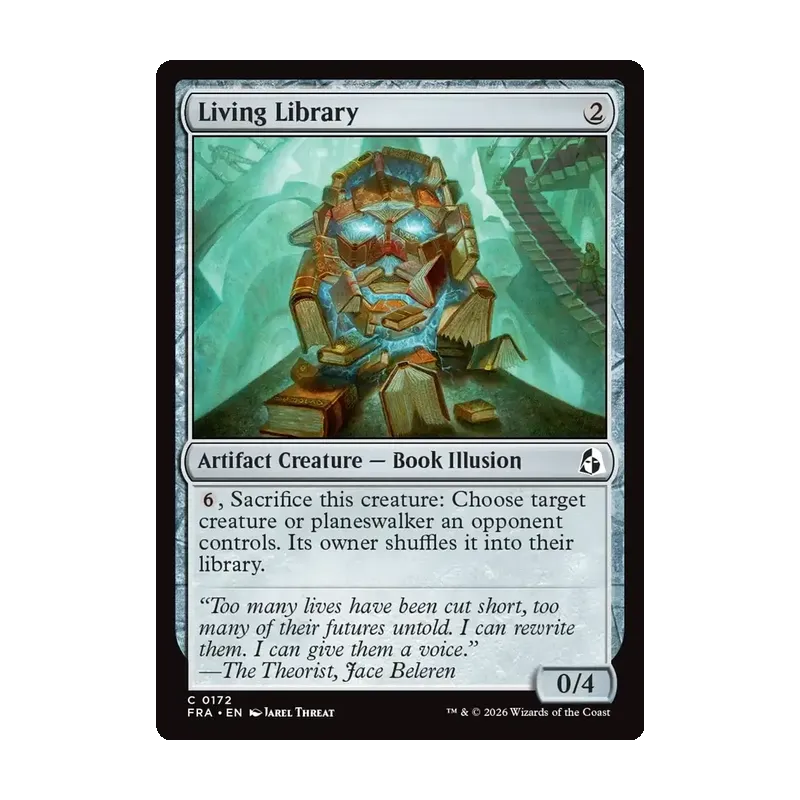 Living Library - Reality Fracture (Near Mint)