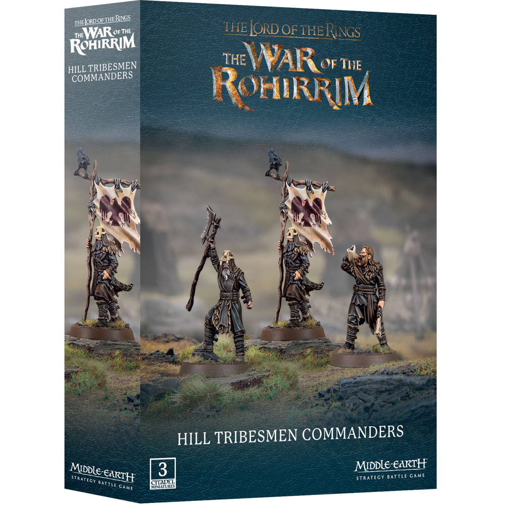Middle-Earth Strategy Battle Game: Hill Tribesmen Commanders (Preorder)