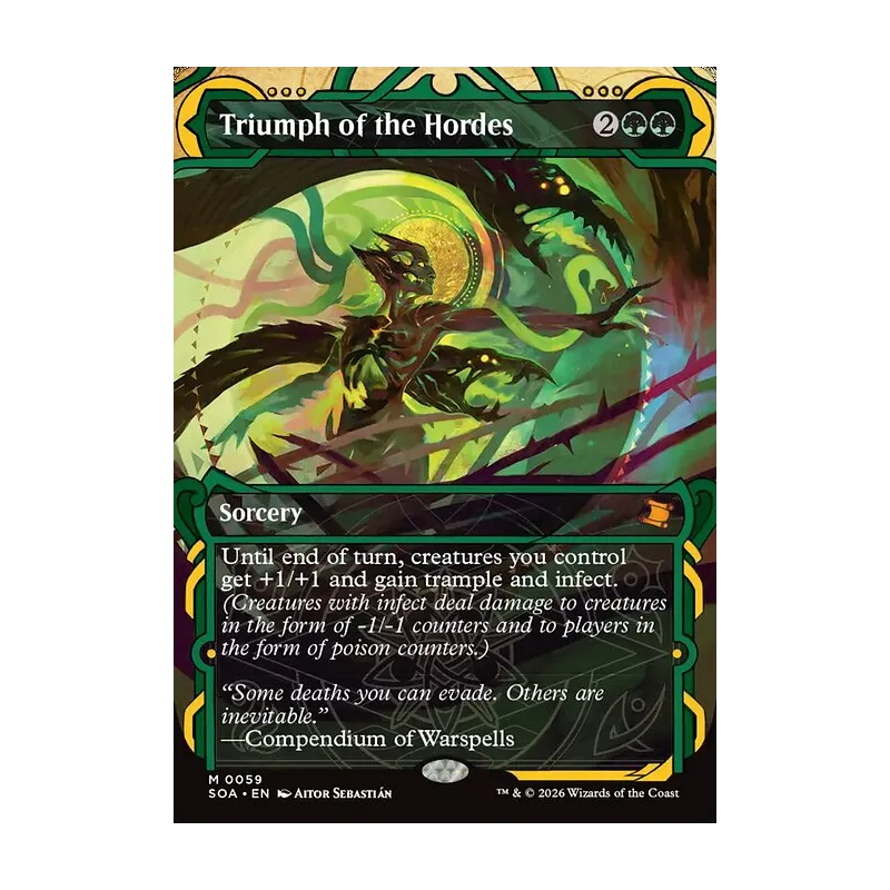 Triumph of the Hordes - Secrets of Strixhaven Mystical Archive (Near Mint)