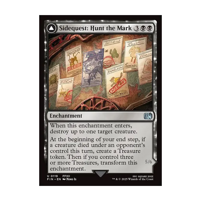 Sidequest: Hunt the Mark // Yiazmat, Ultimate Mark - Final Fantasy (Foil Near Mint)