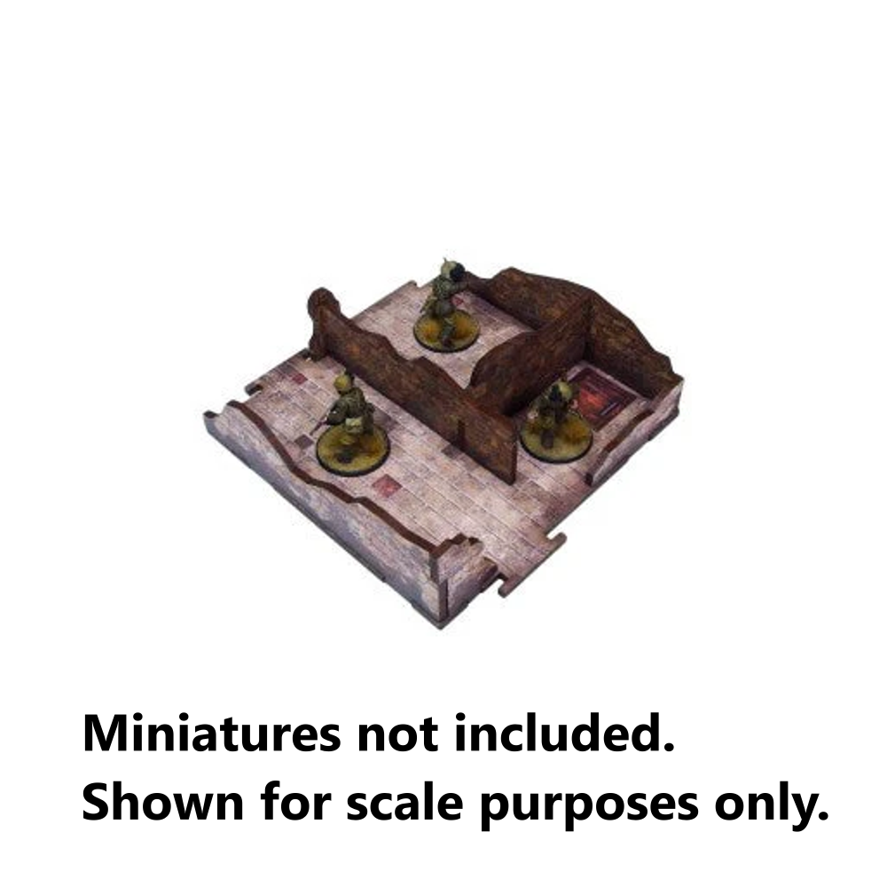 Bolt Action: Pre-Painted WW2 Italy - Balcony House