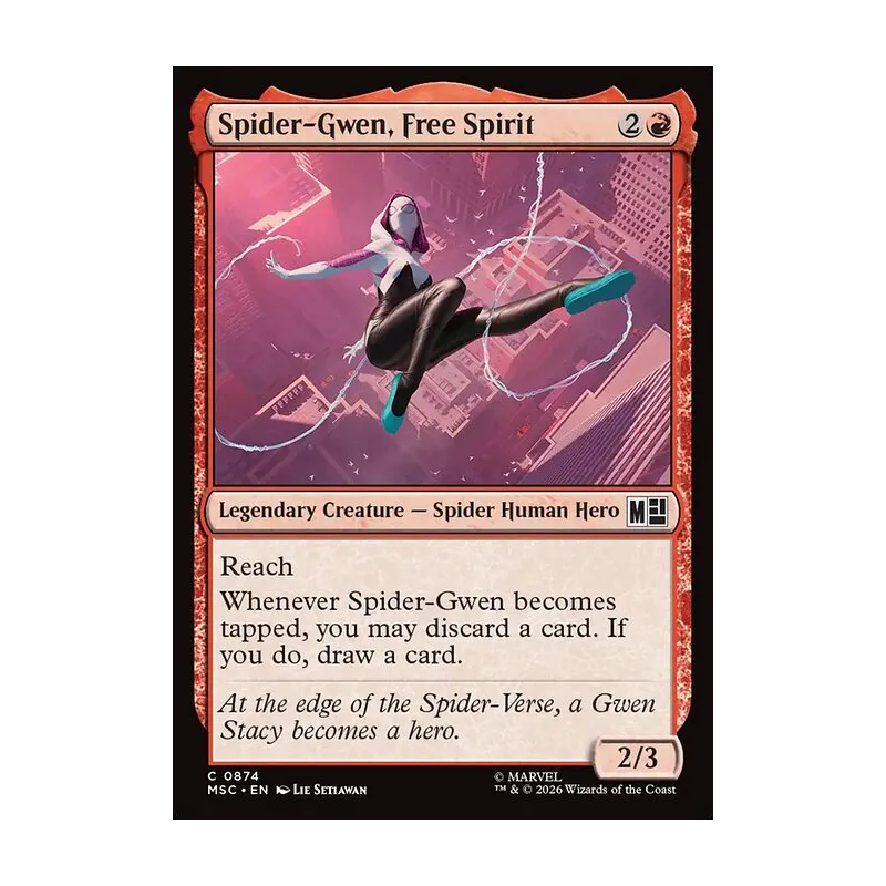 gwen mtg card Magic the Gathering - Gwenom, Remorseless At the edge of the Spider Card Kingdom