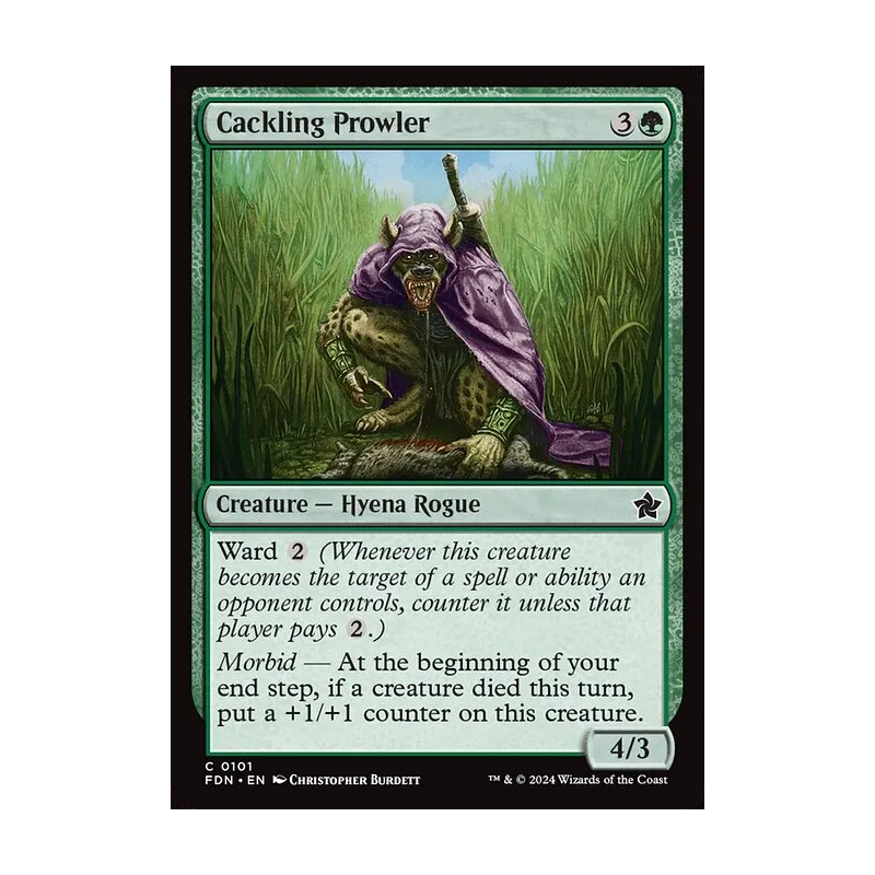 Cackling Prowler - Foundations (Near Mint)