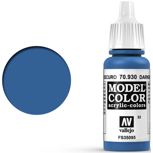 Vallejo Model Color Paint: Dark Blue