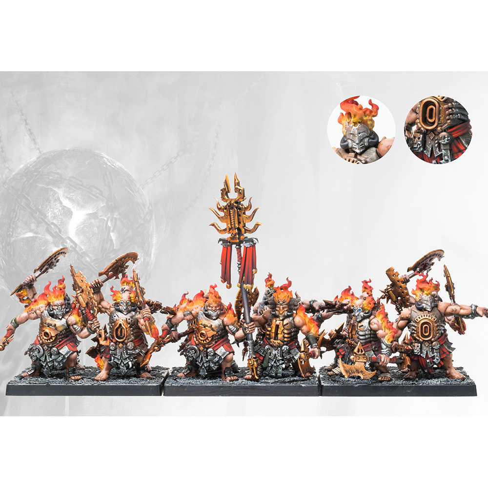 Conquest: Dweghom - Flame Berserkers Dual Kit