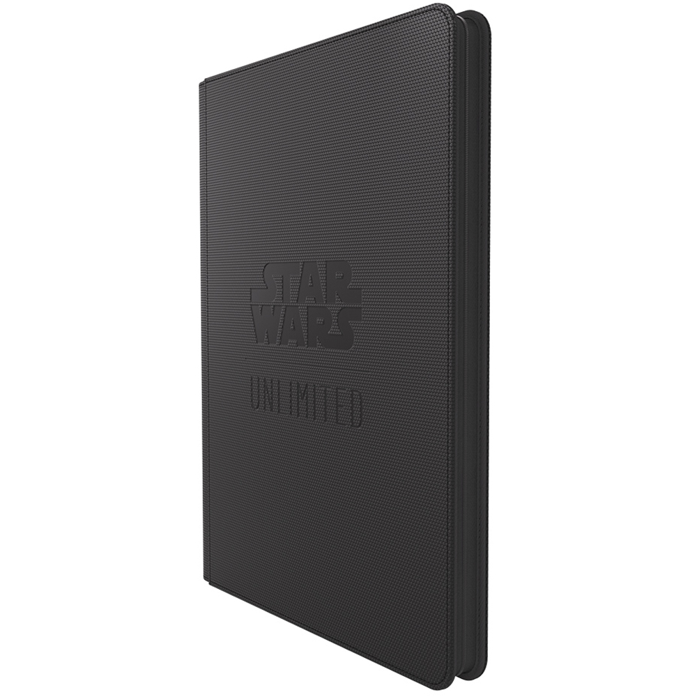 Star Wars Unlimited 18-Pocket Zip-Up Album: Black