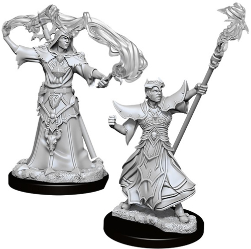 Pathfinder Battles Deep Cuts Unpainted Minis: W11 Male Human Sorcerer