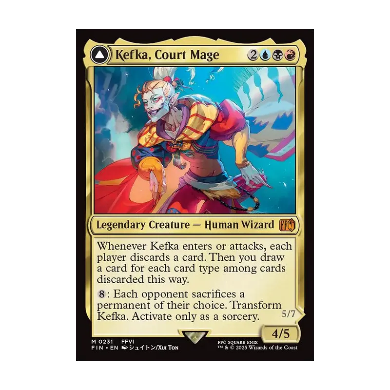 mtg kefka card Purphoros, God of the Forge (showcase)