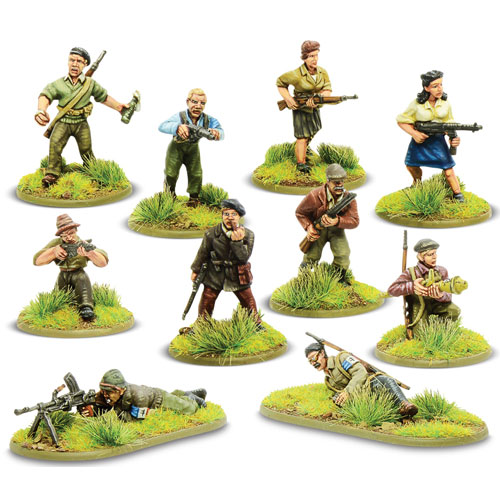 Bolt Action: French Resistance Squad