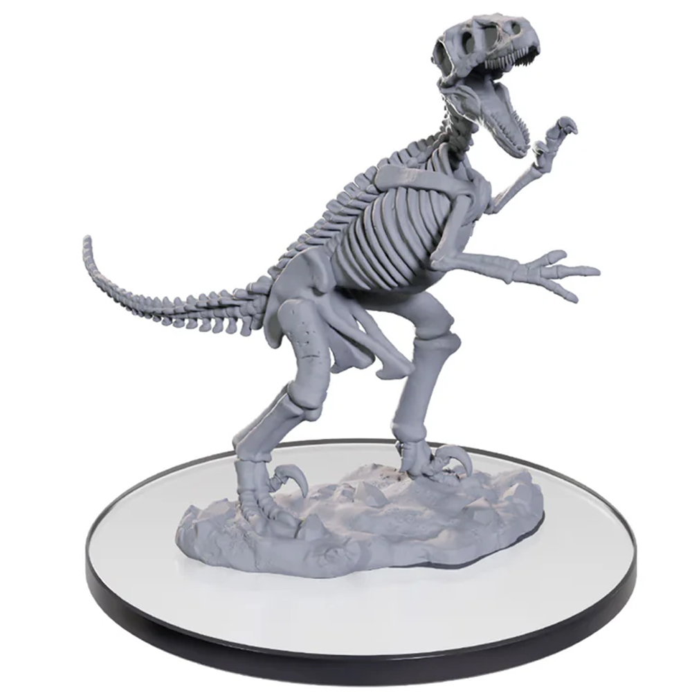 WizKids Deep Cuts Unpainted Minis: Skeletal Raptor (Preorder)
