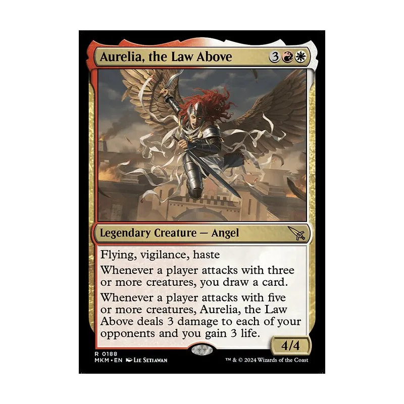 aurelia mtg cards Aurelia, the Law Above hasteWhenever Aurelia Aurelia, the Warleader - Full