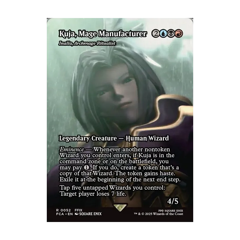 mtg final fantasy kuja Kuja, Genome Sorcerer // Trance Kuja, Fate Defied [399] [Borderless] [Character] [FINAL FANTASY] [Foil]  Face to Face Games transform Kuja Kuja, Mage Manufacturer | Final