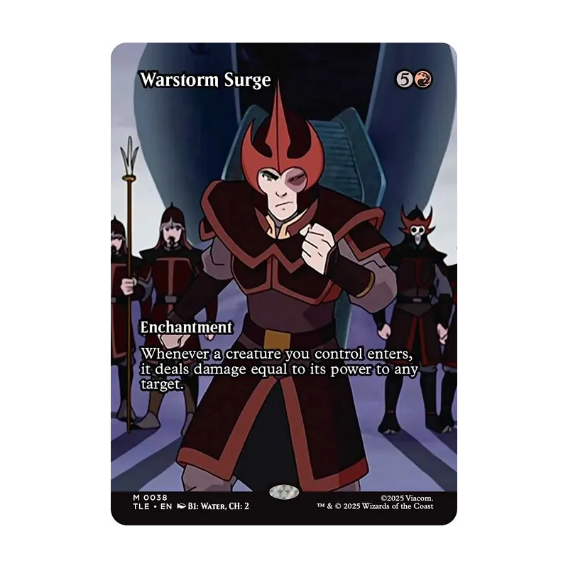 Warstorm Surge (Borderless) - Avatar: The Last Airbender Eternal (Near Mint)