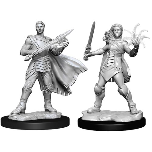 Magic Unpainted Minis: W3 Rowan & Will Kenrith Magic Unpainted Minis: W3 Rowan & Will Kenrith