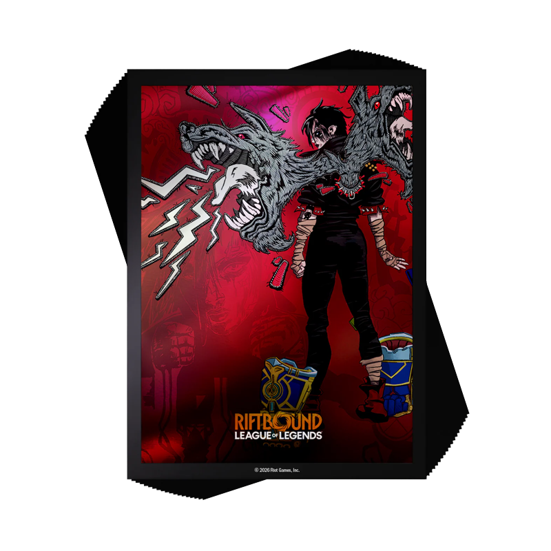 Riftbound Card Sleeves: Unleashed 1 - Vi, Piltover Enforcer (100) (Preorder)