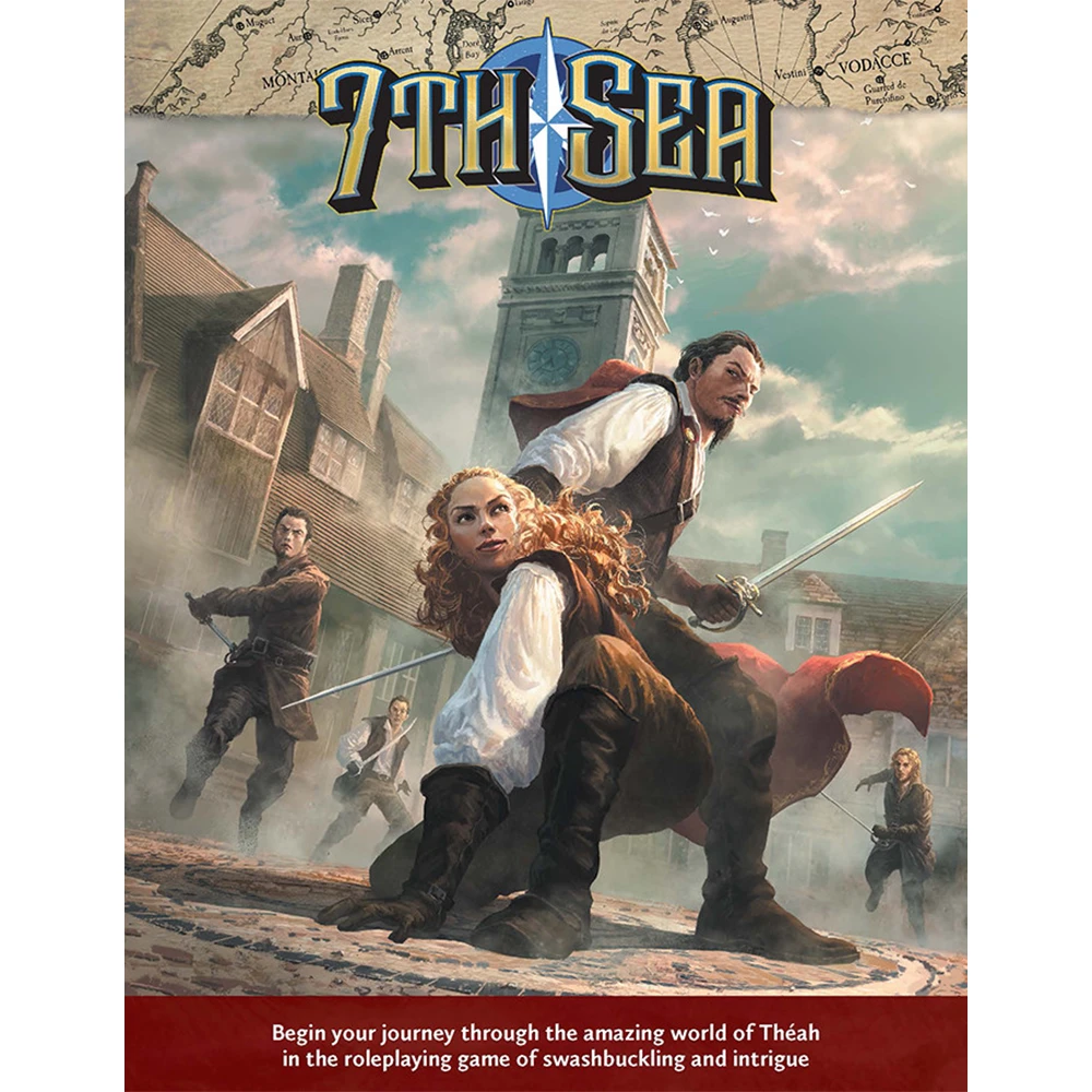 7th Sea RPG 2E: Core Rulebook (Preorder)