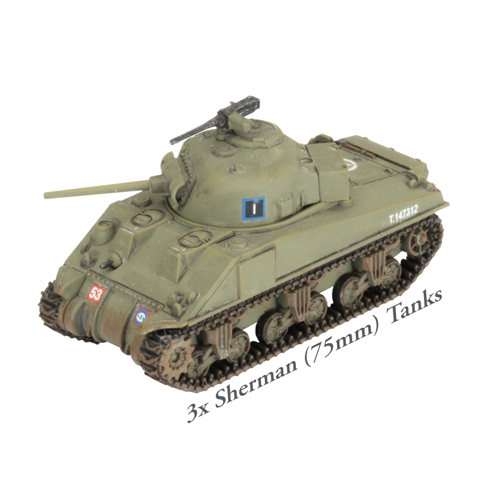 Flames of War WW2: British Starter Force - North Irish Horse Churchill Tank Squadron (New Arrival)
