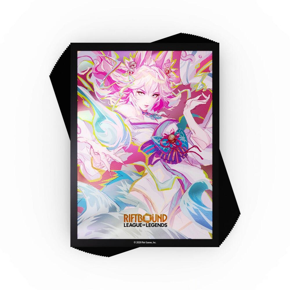 Riftbound Card Sleeves: Spiritforged - Spirit Blossom Ahri (100) (Preorder)