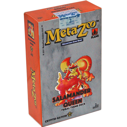 MetaZoo TCG: Cryptid Nation 2E - Tribal Theme Deck - Salamander Queen (Last Chance)