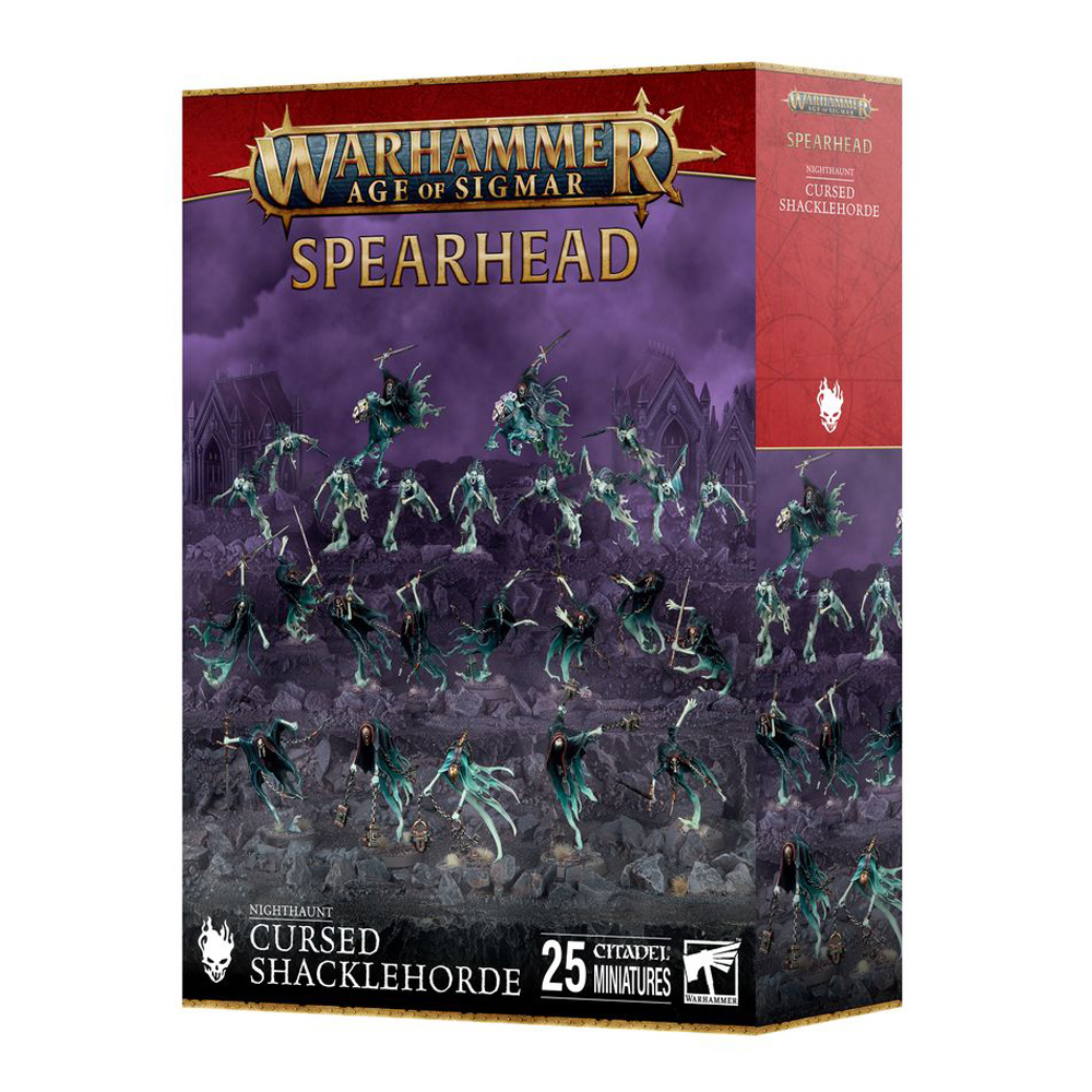 Warhammer Age of Sigmar: Spearhead: Nighthaunt - Cursed Shacklehorde (New Arrival)