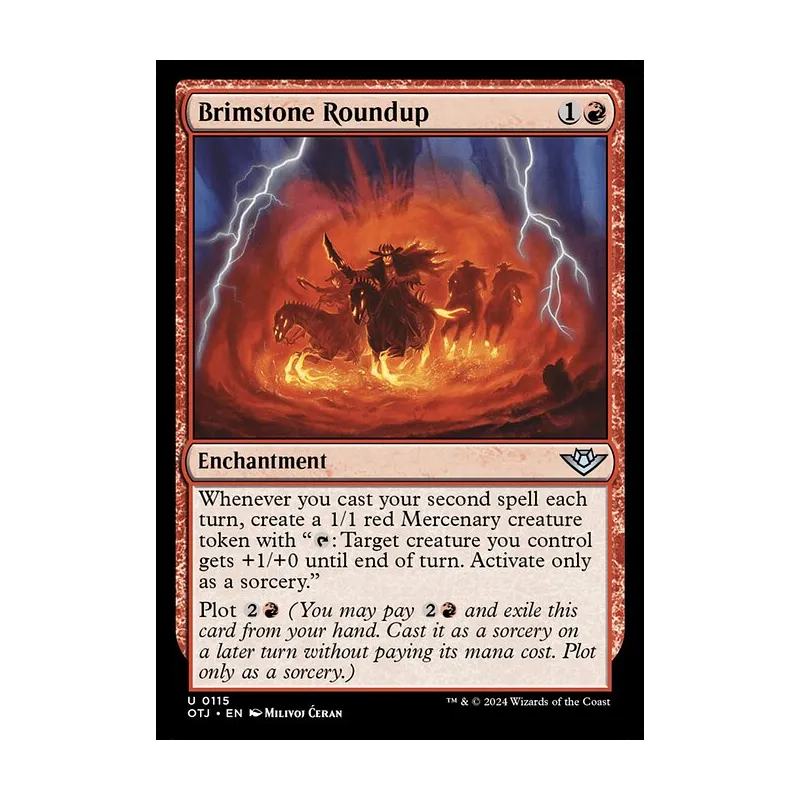 Brimstone Roundup - Outlaws of Thunder Junction (Near Mint)