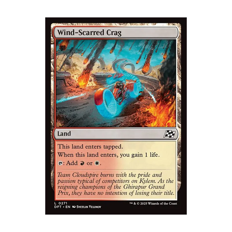 Wind-Scarred Crag - Aetherdrift (Foil Near Mint)