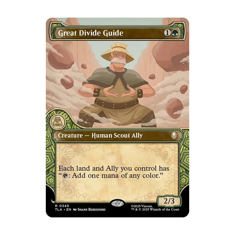 Great Divide Guide (Showcase) - Avatar: The Last Airbender (Near Mint)