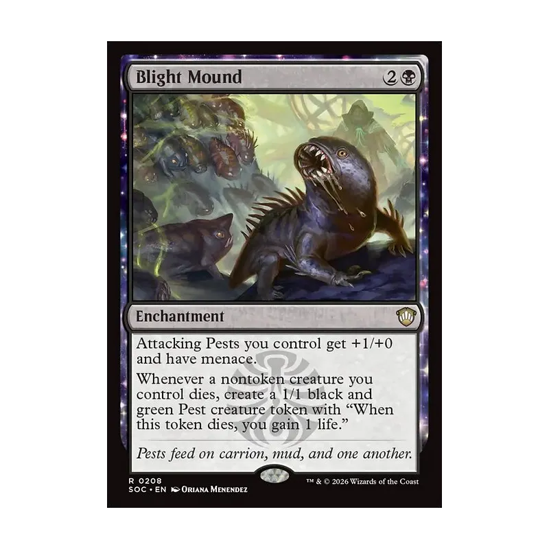 Blight Mound - Secrets of Strixhaven Commander (Near Mint)