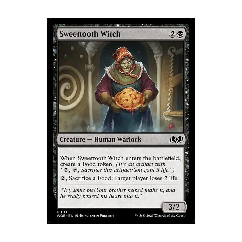 Sweettooth Witch - Wilds of Eldraine (Near Mint)