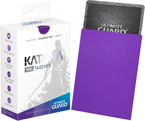 Katana Sleeves: Purple (100)