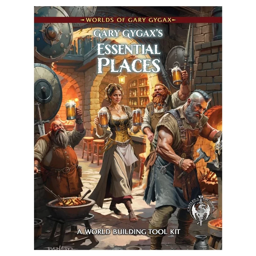 Worlds of Gary Gygax: Volume 9: Gary Gygax’s Essential Places (Preorder)