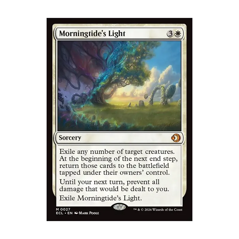 Morningtide's Light - Lorwyn Eclipsed (Near Mint)