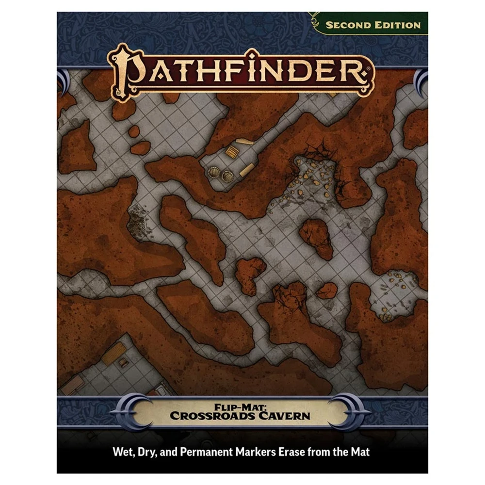 Pathfinder 2E RPG: Flip-Mat: Crossroads Cavern (Preorder)