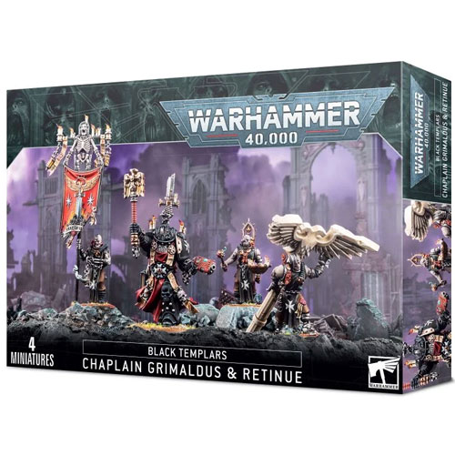 Warhammer 40K: Black Templars - Grimaldus & Retinue