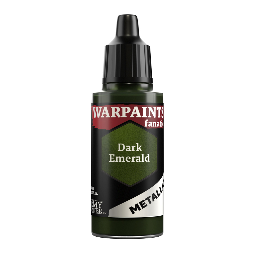 Warpaints Fanatic Metallic: Dark Emerald (18ml)