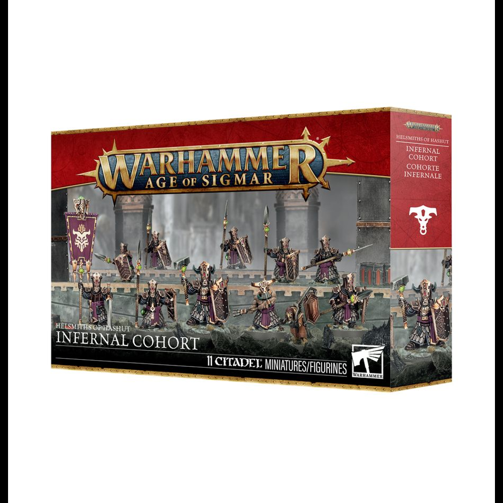 Warhammer Age of Sigmar: Helsmiths of Hashut - Infernal Cohort (Preorder) Warhammer Age of Sigmar: Helsmiths of Hashut - Infernal Cohort (Preorder)