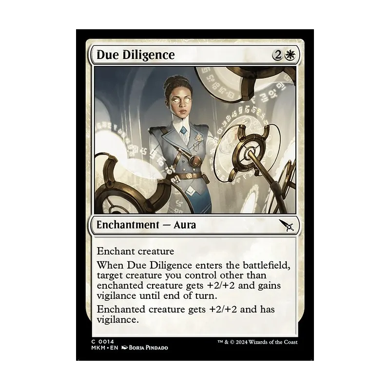 Due Diligence - Murders at Karlov Manor (Near Mint)