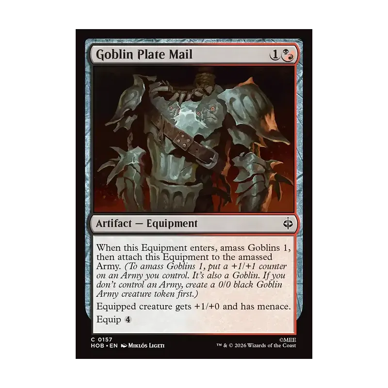 Goblin Plate Mail - The Hobbit (Near Mint)