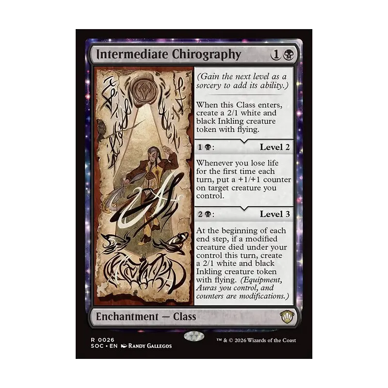 Intermediate Chirography - Secrets of Strixhaven Commander (Near Mint)
