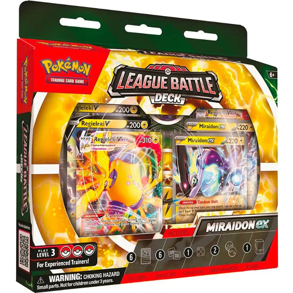 Pokemon TCG: Miraidon ex - League Battle Deck