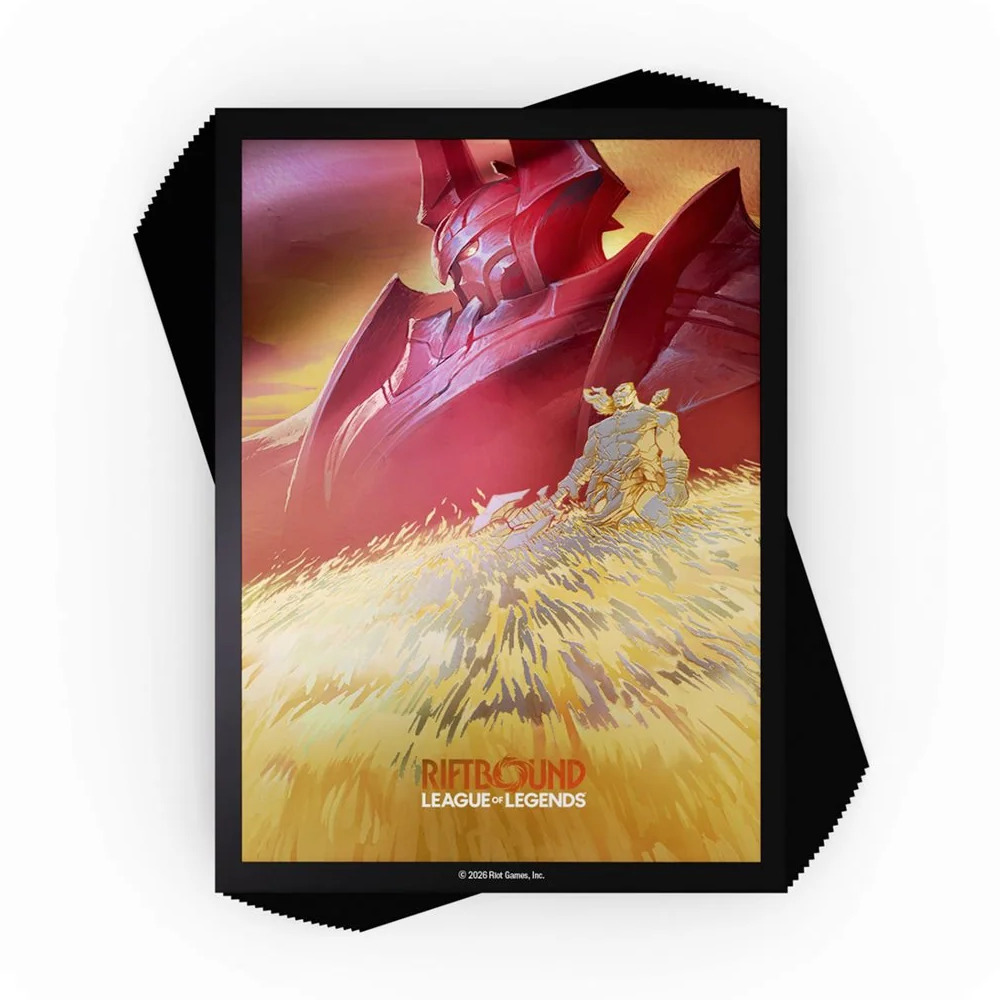 Riftbound Card Sleeves: Radiance - Mordekaiser (100) (Preorder)