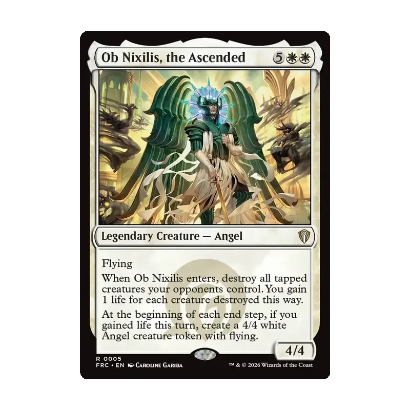 Ob Nixilis, the Ascended - Reality Fracture Commander (Near Mint)