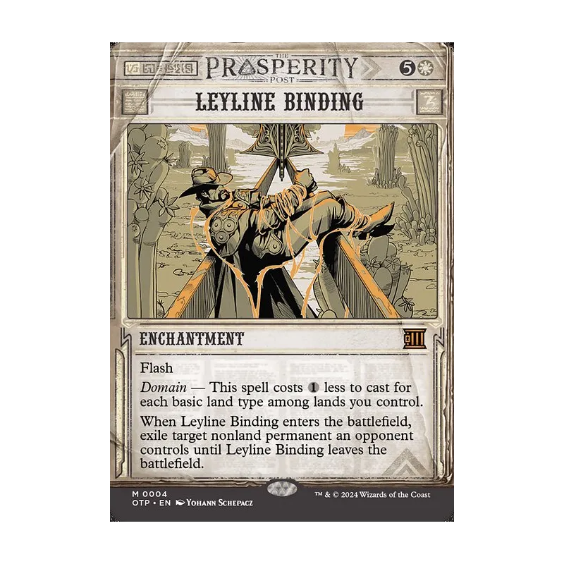 Leyline Binding - Breaking News (Near Mint)