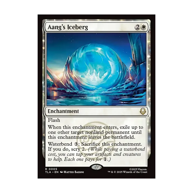 Aang's Iceberg - Avatar: The Last Airbender (Near Mint)