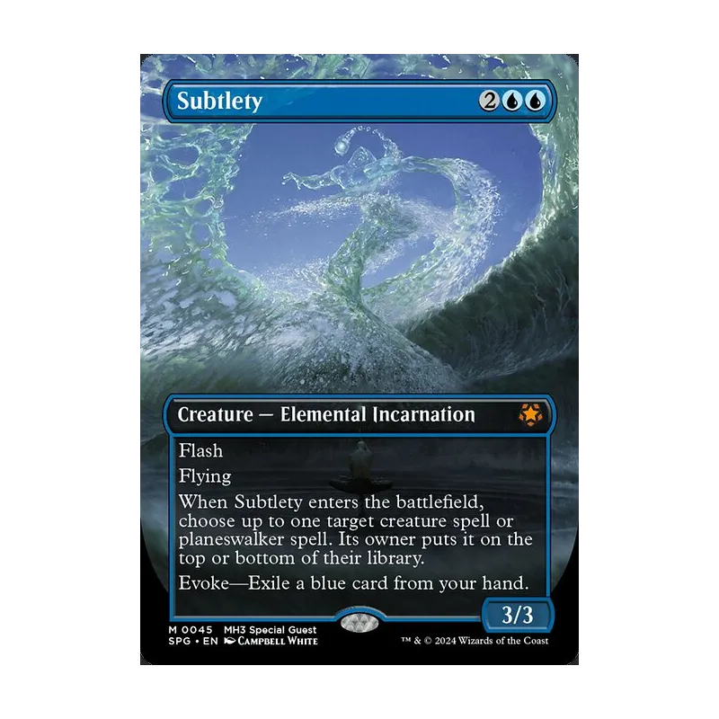 Subtlety (Borderless) - Special Guests (Near Mint)